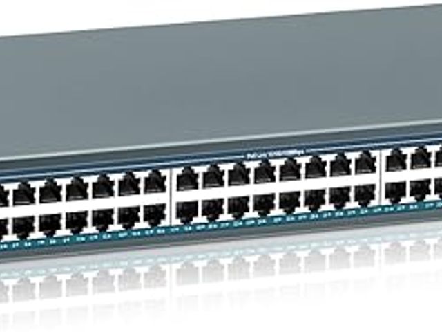 Lot 49-3510799 - YuanLey 48 Port Gigabit PoE Switch Unmanaged with 2 1000Mbps SFP Uplink, 50 Port 802.3af/at 800W Hig...