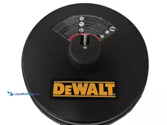 Lot 49-1623599 - DEWALT Universal 18 in. Surface Cleaner for Cold Water Pressure Washers Rated up to 3700 PSI, Model ...