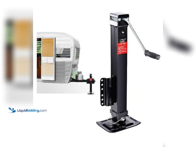 Lot 49-3473741 - 8000 lbs. Heavy Duty Trailer Jack, 28.6" Vertical Travel, Adjustable Drop Leg, for Utility Trailers,...