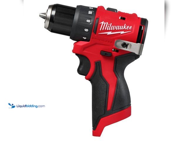 Lot 49-5477263 - Milwaukee
M12 12V Lithium-Ion Subcompact Brushless Cordless 3/8 in. Drill Driver (Tool-Only) Unused