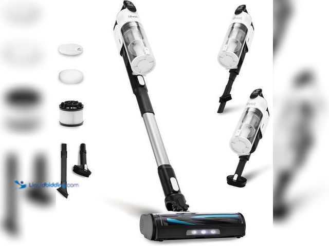 Lot 49-5453694 - LEVOIT Cordless Vacuum Cleaner, Stick Vac with Tangle-Resistant Design, Up to 50 Minutes, Powerful S...