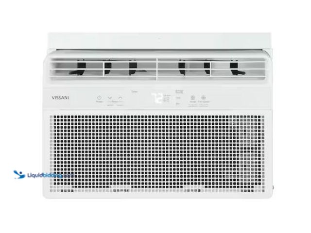 Lot 49-1630648 - Vissani 5,000 BTU 115-Volt Window Air Conditioner (Cools 150 sq. ft.) with Remote and Dehumidifier i...