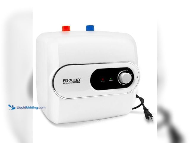 Lot 49-3432590 - 4 Gallon Tank Water Heater Under Sink Instant Hot Water 1500w 120V,Kitchen Under Counter RV Small Ho...