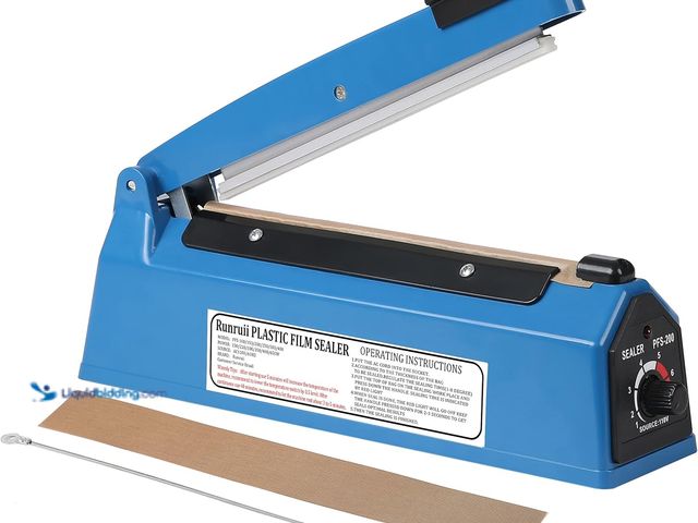 Lot 49-3524042 - Impulse Heat Sealer Manual Bags Sealer Heat Sealing Machine 12 Inch Impulse Sealer Machine for Plast...