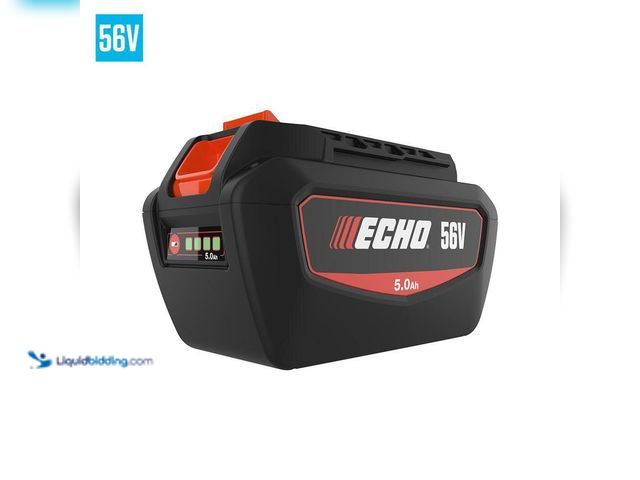 Lot 49-5405708 - ECHO
56V High-Capacity 5.0Ah Lithium-Ion Battery with eCM Battery Management Technology and On-Boar...
