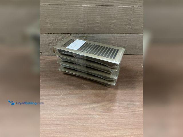 Lot 49-5409736 - 11-1/2 x 5-1/2  floor register vent (4pack) (brown) New (no factory pic)  New