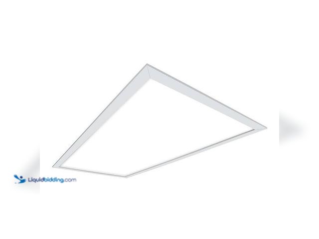 Lot 49-5454160 - Metalux 2 ft. x 4 ft. 4500 Lumens Integrated LED Flat Panel Light 4000K. Model # 24CGFP4540C, item u...