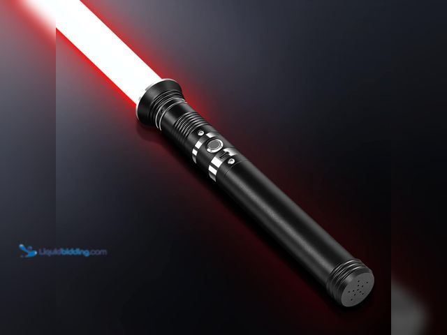 Lot 49-5408494 - Pixel Full Size Lightsaber Metal Hilt, Smooth Swing Force FX Lightsaber, Heavy Dueling Light Saber. ...