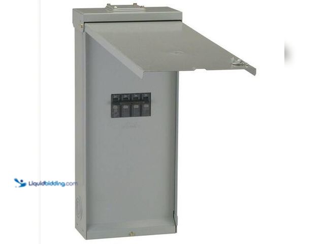 Lot 49-3616584 - ABB 200-Amp 0-Space Outdoor Enclosed Circuit Breaker - Unused Model # 1012188773