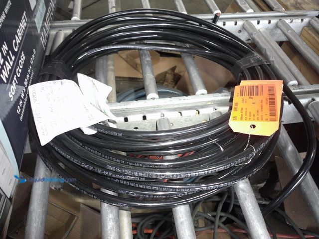 Lot 49-1517240 - Southwire
(By-the-Foot) 2 Black Stranded CU SIMpull THHN Wire 30', Model# 20502199, Used  Ref#AHD-P...