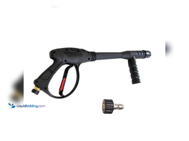 Lot 49-5406336 - Dewalt Spray Gun with Side Assist Handle, M22 Connections for Cold Water 4500 PSI Pressure Washer, Q...