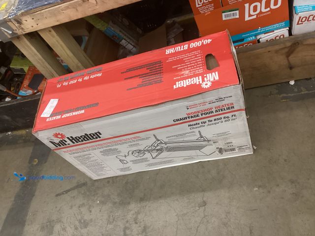 Lot 49-3539703 - Mr Heater Workshop Hanging Heater for Garage, 40,000BTU Item is Factory Sealed