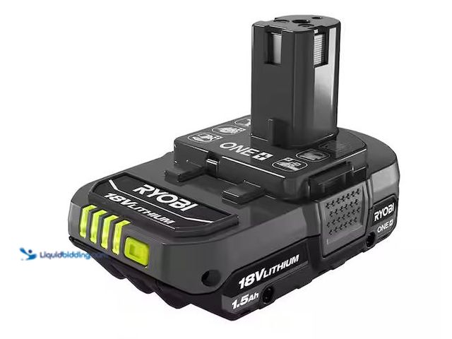 Lot 49-5561003 - RYOBI
ONE+ 18V Lithium-Ion 1.5 Ah Battery, Unused