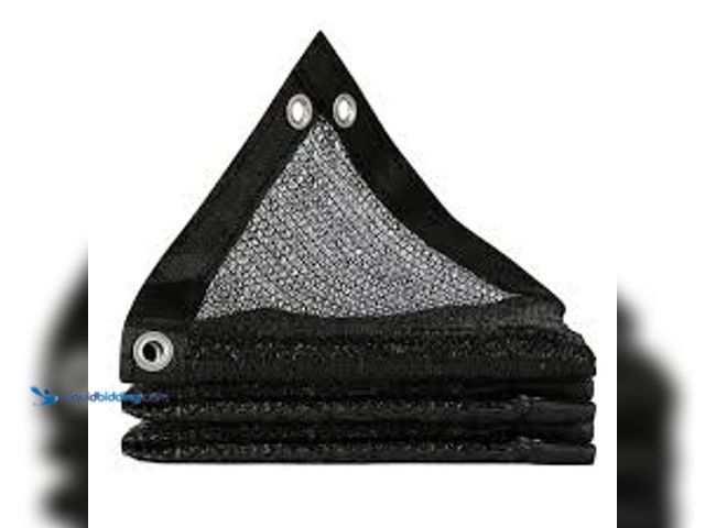 Lot 49-5476766 - ROYAL SHADE 16 ft. x 20 ft. 70% Black Shade Cloth. Model # RS-TACR1620-2. Unused.