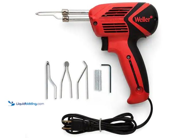 Lot 49-5573051 - Weller
100-Watt/140-Watt Soldering Gun Kit, Unused, Case Broken