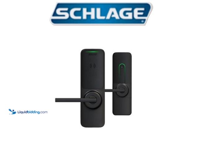 Lot 49-1563310 - Schlage Electronic Series Wireless Tubular Lock Offline Push Button Function with Smart Mobile Reade...