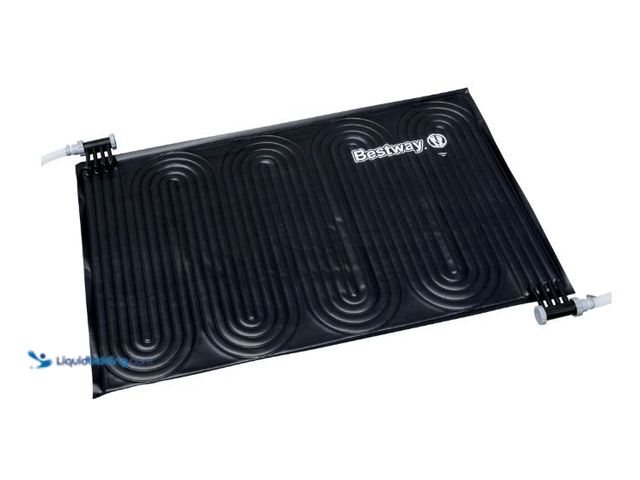 Lot 49-5545797 - Flowclear 43" x 67" Solar Powered Rectangular Pool Heating Pad for Above Ground Pools, Used