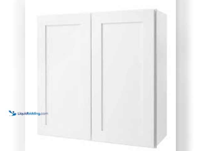 Lot 49-5488038 - Hampton Bay Avondale 30 in. W x 12 in. D x 30 in. H Ready to Assemble Plywood Shaker Wall Kitchen Ca...