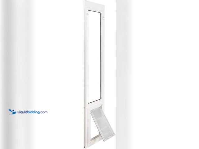 Lot 49-3536406 - Endura Flap Pet Door for Vinyl Sliding Glass Doors | Weatherproof & Insulated Dog Door for Vinyl Sli...