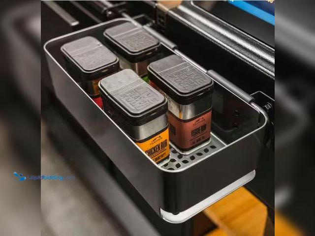 Lot 49-1570094 - Traeger P.A.L. Pop-And-Lock Storage Bin, Offers convenient storage space right on your grill, Use to...