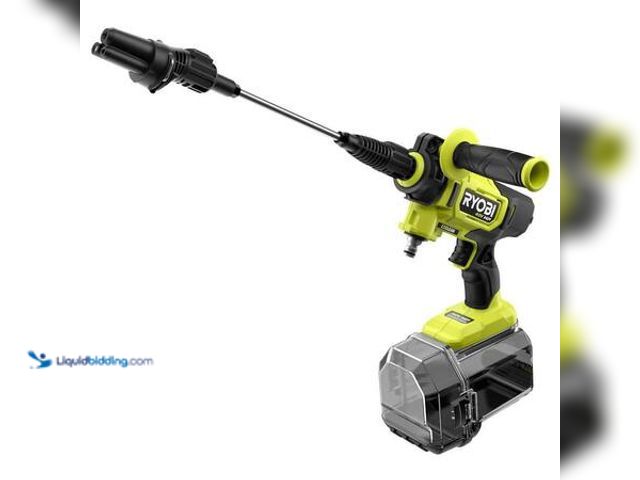Lot 49-5553550 - RYOBI 40V HP Brushless EZClean 600 PSI 0.7 GPM Cold Water Electric Power Cleaner (Tool-Only) Model #...