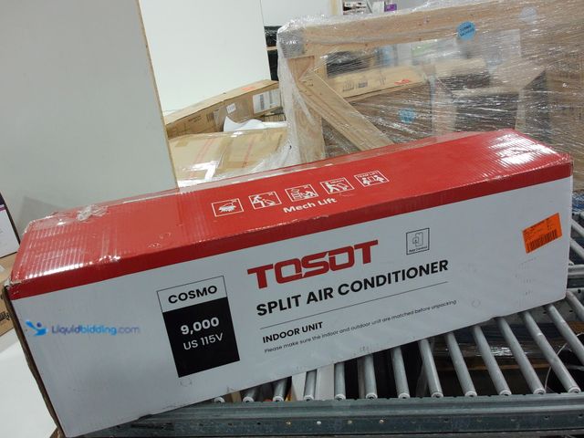 Lot 49-2024175 - Tosot Split air conditioner Indoor unit 9,000 US 115v. Model #811820026374. Unused. Has attachments....