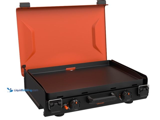 Lot 49-5574211 - Blackstone® 2363 20" x 14" Camping Griddle. B0DT5P3KGD. Unused with attachments.
