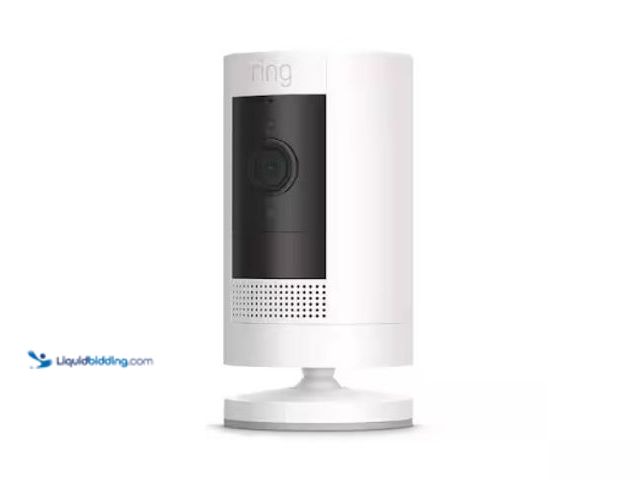 Lot 49-3612929 - Ring Outdoor Cam (Stick Up Cam) Battery - Smart Security Camera with 2-Way Talk, Color Night Vision,...