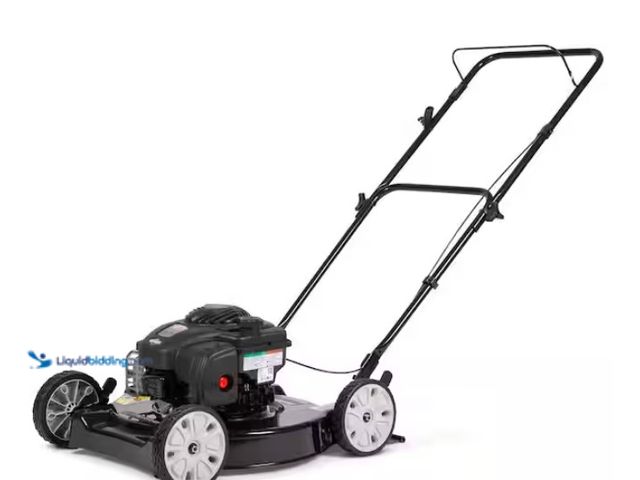 Lot 49-1574778 - Murray 20 in. 125 cc Briggs & Stratton Walk Behind Gas Push Lawn Mower with 4 Wheel Height Adjustmen...