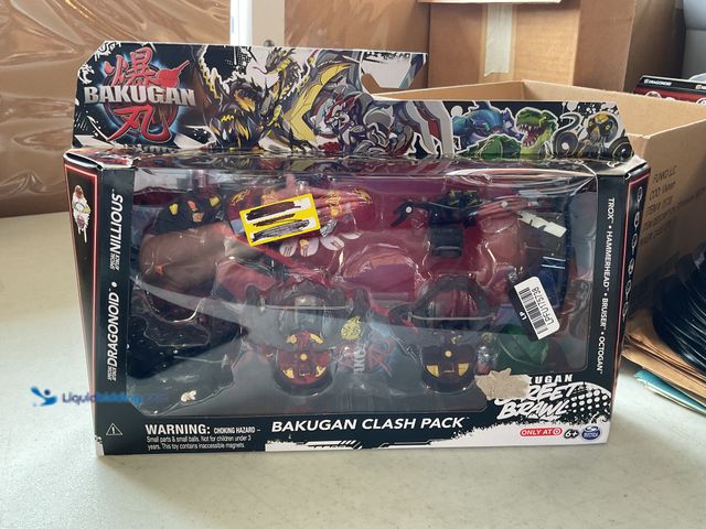 Lot 49-5350286 - BAKUGAN CLASH PACK WITH SPECIAL DRAGONOID AND MORE IN FACTORY SEALED PACKAGE