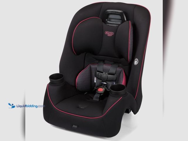 Lot 49-2001380 - Cosco Kids Easy Elite Slim All-in-One Convertible Car Seat in Framboise, Model # CC405HLO, Unused. D...