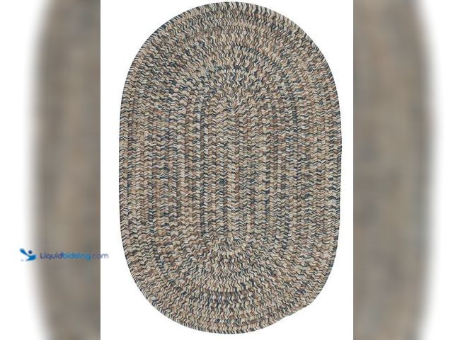 Lot 49-1569667 - Colonial Mills Sebastian Tweed Rug - Navy & Tan 2x11, Model # B0DS6CV6NK, Unused.  Ref#AMABLU0114