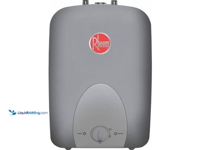 Lot 49-5581759 - Rheem Performance 4 Gal. 120-Volt Plug-In MiniTank Point of Use Electric Water Heater Model # XE04MT...