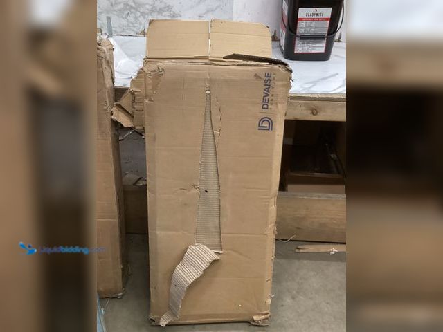 Lot 49-5475662 - Devaise Wood 2 Lerge Drawer File cabinet. Model: awjg008. Unused