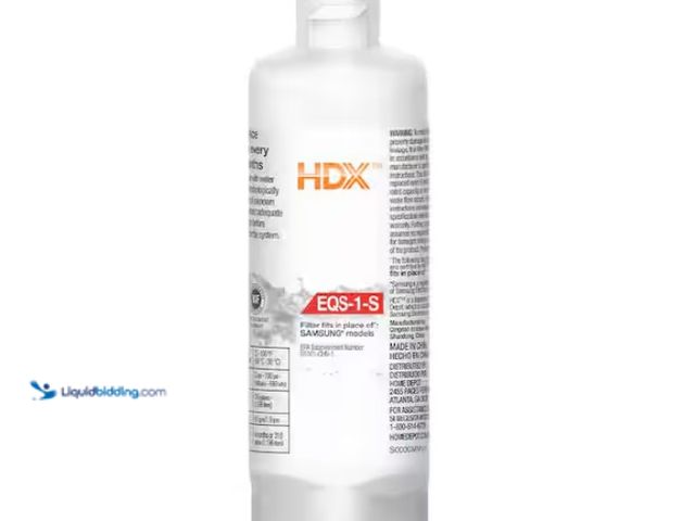 Lot 49-1578305 - Lot of (2) HDX HDX EQS-1-S Standard Refrigerator Water Filter Replacement For Samsung HAF-QIN, Compa...