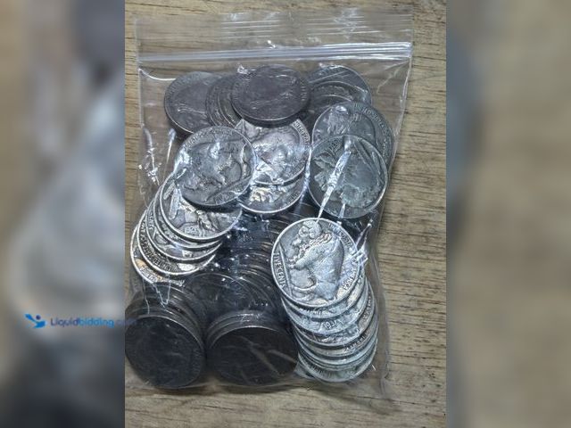 Lot 49-1910297 - Bag of Buffalo nickels