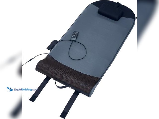 Lot 49-2001381 - HoMedics Fitness Stretching Mat with Air Compression 3 Intensity Levels, Model # B08GZ3BDCP, Unused,...