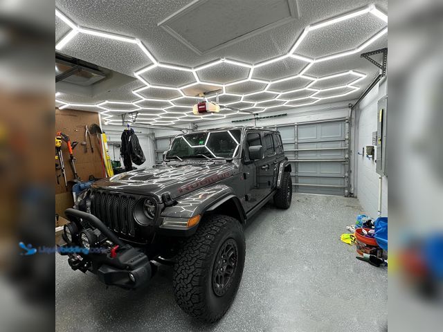 Lot 49-3511812 - Updated Hexagon Garage Light: 79200LM Super Bright Hexagon Garage LED Light, 5000K Natural White, 75...