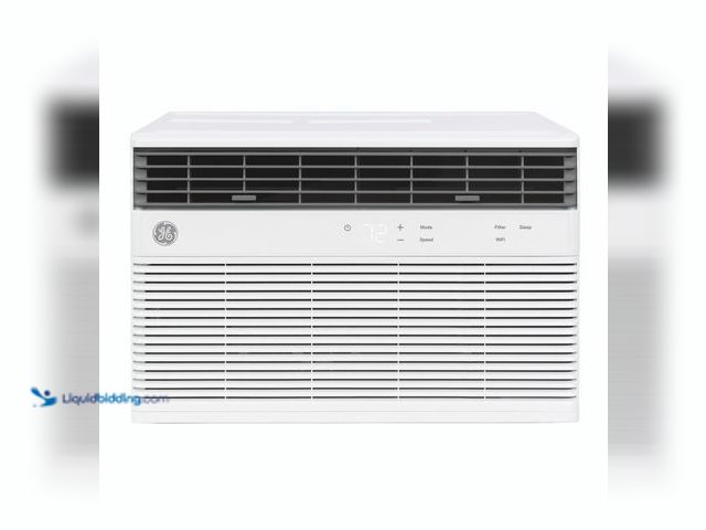 Lot 49-5407077 - GE 8,000 BTU 115-Volt Smart Window Air Conditioner for 350 Sq. Ft. in White with Wi-Fi NO REMOTE. Us...