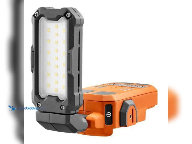 Lot 49-3527217 - RIDGID
18V Cordless Magnetic Task Light (Tool Only) (no battery/charger) (tested works) Used (tool ...