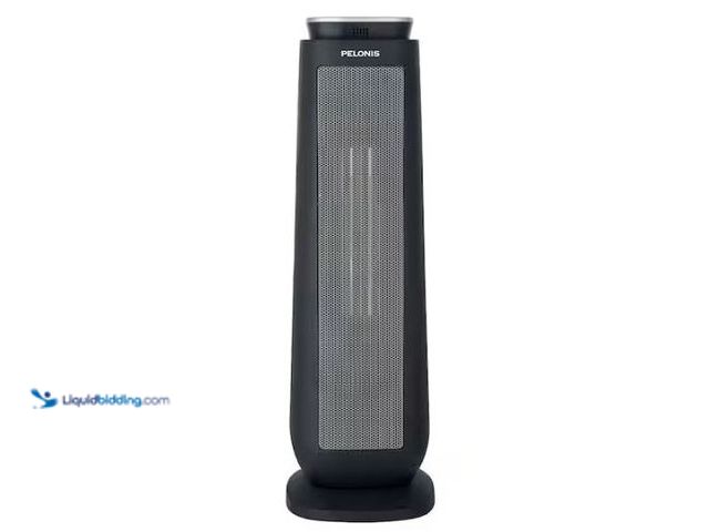 Lot 49-1569072 - Pelonis 1500-Watt 23 in. Digital Tower Indoor Ceramic Heater Quiet Operation w/ Safety Overheat Prot...