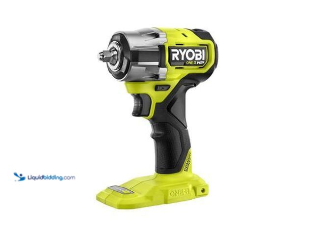 Lot 49-5544369 - RYOBI ONE+ HP 18V Brushless Cordless Compact 3/8 in. Impact Wrench (Tool Only). Model # PSBIW02B. Un...