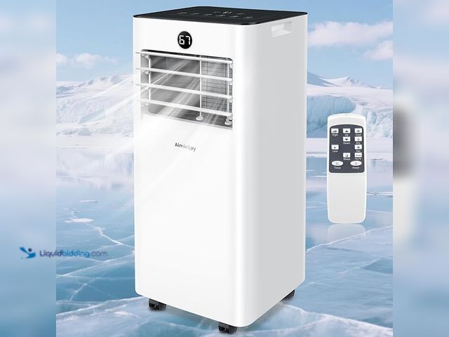 Lot 49-3466102 - 10000 BTU Portable Air Conditioners,4-In-1 Cooling/Fan/Sleep, AC Unit With Remote Control, Timer, Fl...