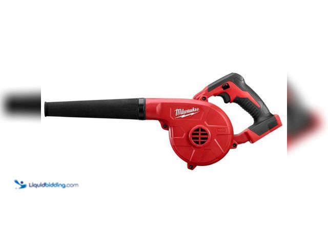 Lot 49-5449152 - Milwaukee
M18 18V Lithium-Ion Cordless Compact Blower (Tool-Only) (dirty) (attachments included) (t...