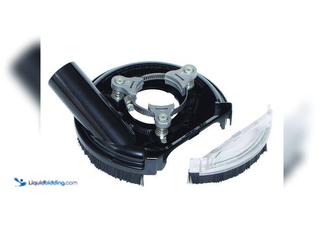 Lot 49-3512495 - Dustless Technologies
5 in. Universal Dust Shroud Pro Power Tool Accessory for Angle Grinders Unuse...