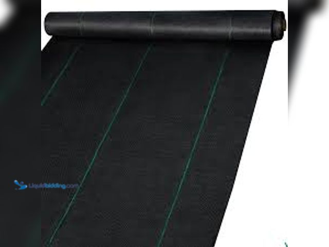 Lot 49-5415683 - VEVOR 6 ft. x 300 ft. Premium Weed Barrier Fabric Heavy-Duty, Weed Barrier Landscape Fabric. Model #...