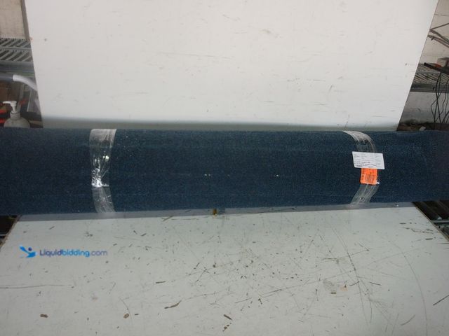 Lot 49-1625256 - 6 ft wide carpet roll cut to unknown length, Slightly used. IMPORTANT: Listed Square Footage is an e...