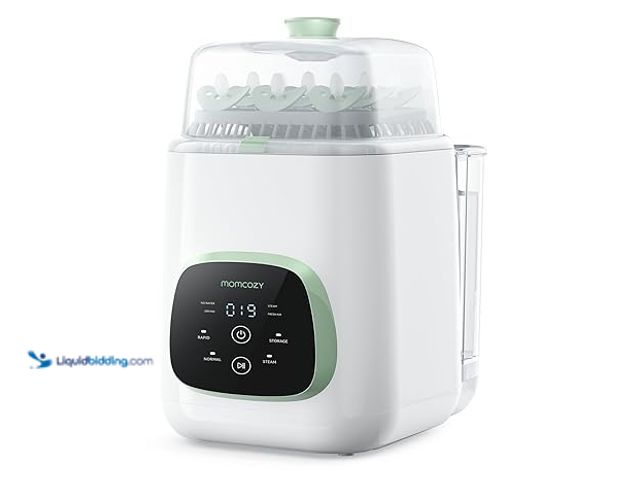 Lot 49-3472705 - Momcozy KleanPal Pro Baby Bottle Washer, Sterilizer & Dryer - All-in-One Cleaning Machine for Bottle...