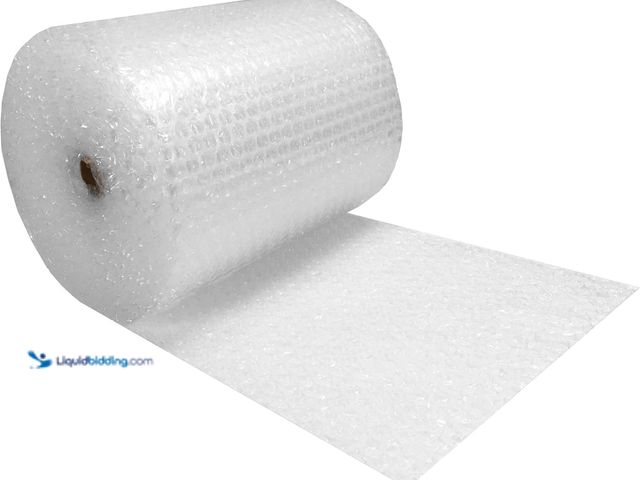 Lot 49-5408673 - uBoxes Bubble Cushioning 24" wide Wrap x 100' Long Medium Bubbles 5/16",Clear,BUBBMED24100. [ASIN: B...