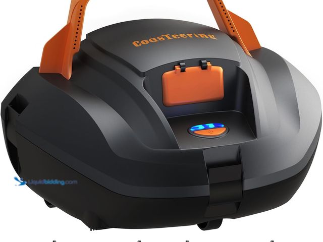 Lot 49-5553081 - Planet Edge Pool Vacuum for Above Ground Pool, 120-Min Runtime, Powerful Dual-Motor, Adjustable Clea...